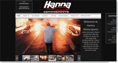 Desktop Screenshot of hannamotorsportsjets.com